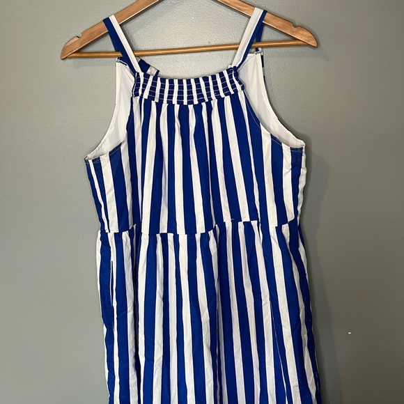 Tuckernuck Pomander Place Blue Stripe Avondale Dress - Picture 5 of 12